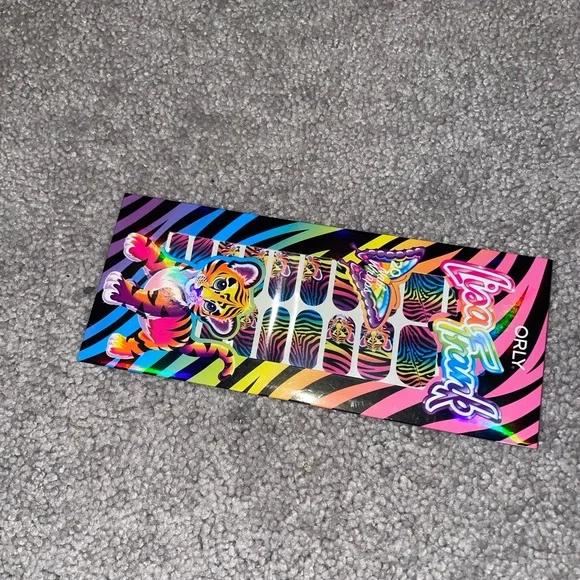 Orly x lisa frank nail wraps NWT vintage cheetah 🐆 - Picture 5 of 6